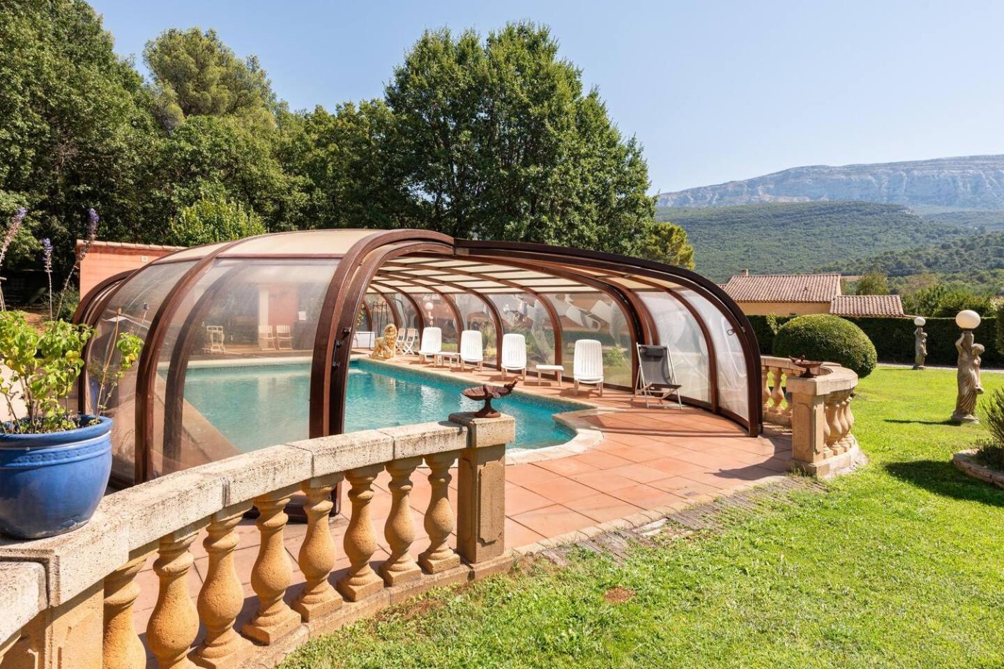 Chambre Et Table D'Hotes Villa Pomponette Nans-les-Pins Eksteriør billede
