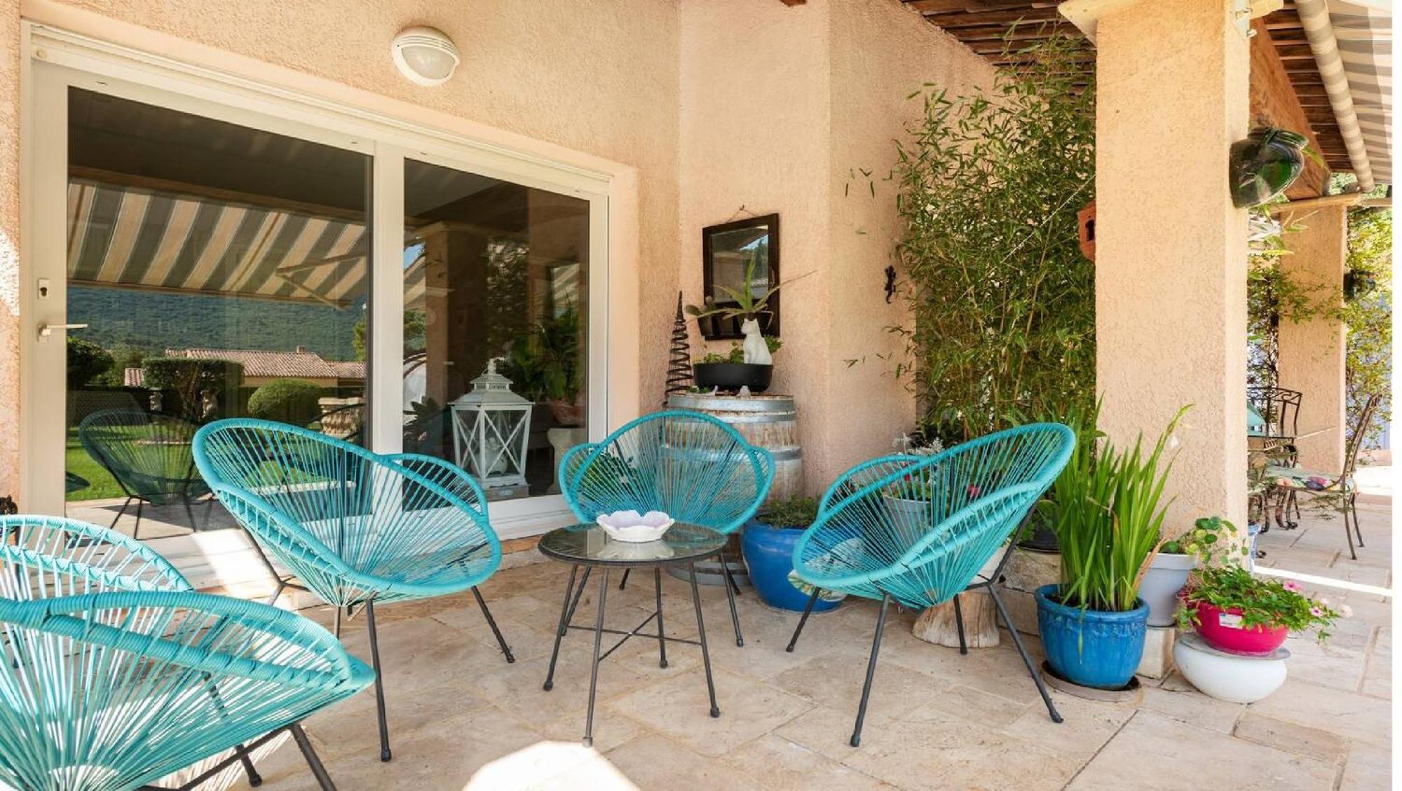 Chambre Et Table D'Hotes Villa Pomponette Nans-les-Pins Eksteriør billede