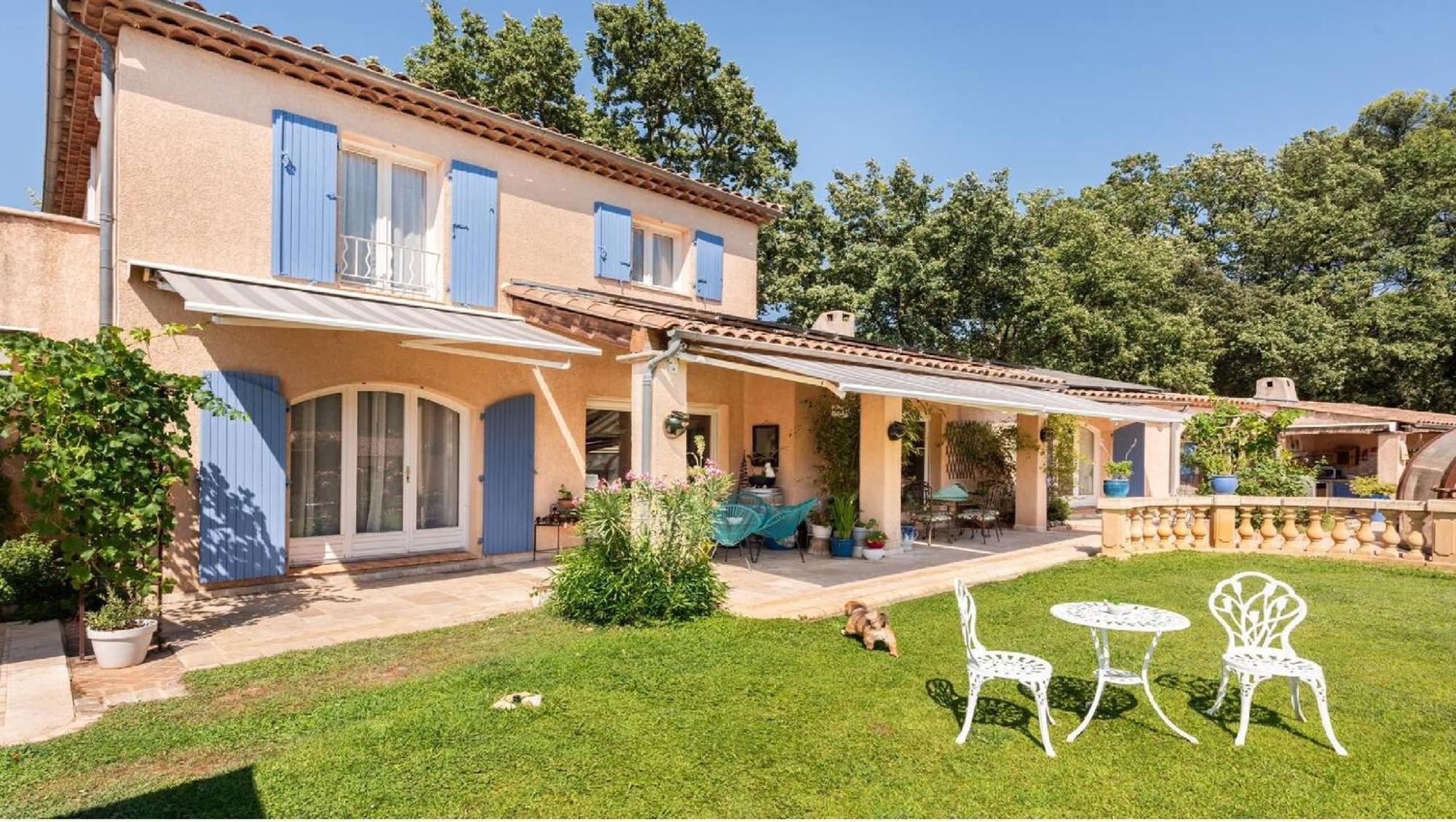 Chambre Et Table D'Hotes Villa Pomponette Nans-les-Pins Eksteriør billede