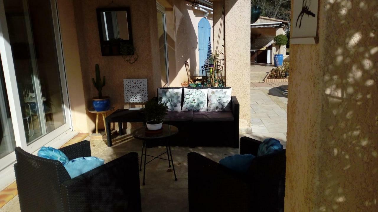 Chambre Et Table D'Hotes Villa Pomponette Nans-les-Pins Eksteriør billede